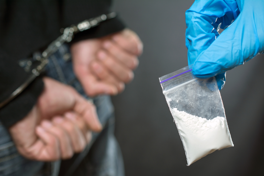 Narcotics-hand-cuff