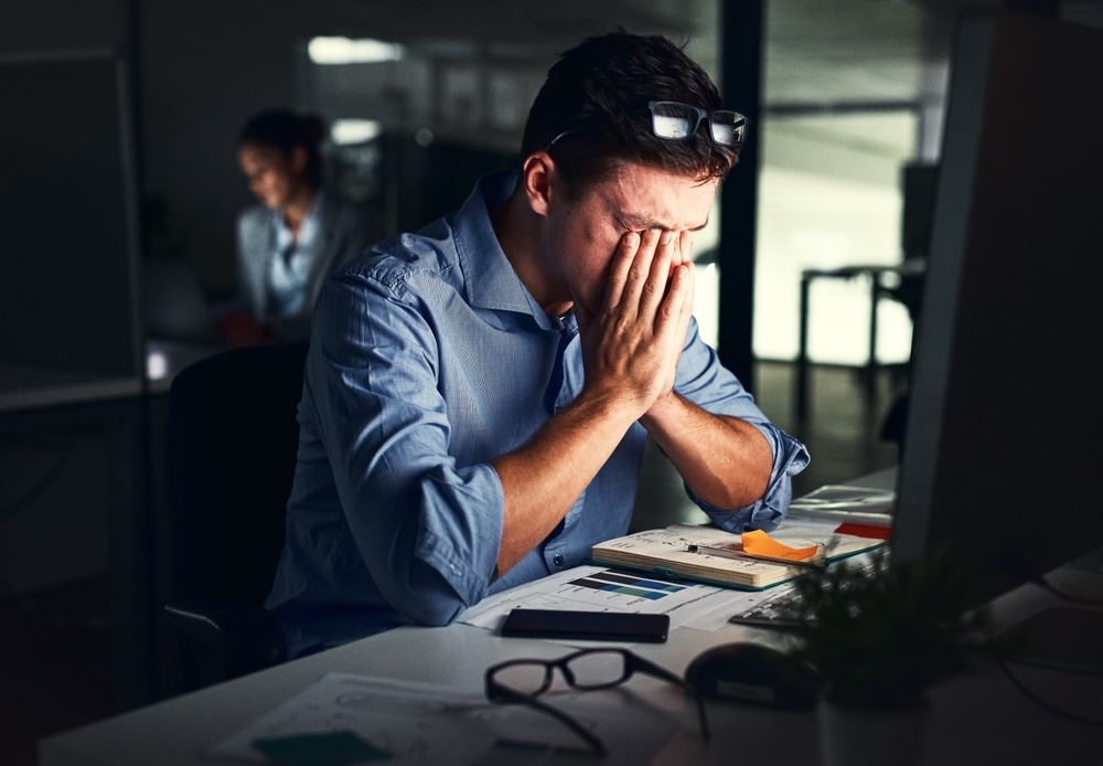 man-working-under-mental-pressure