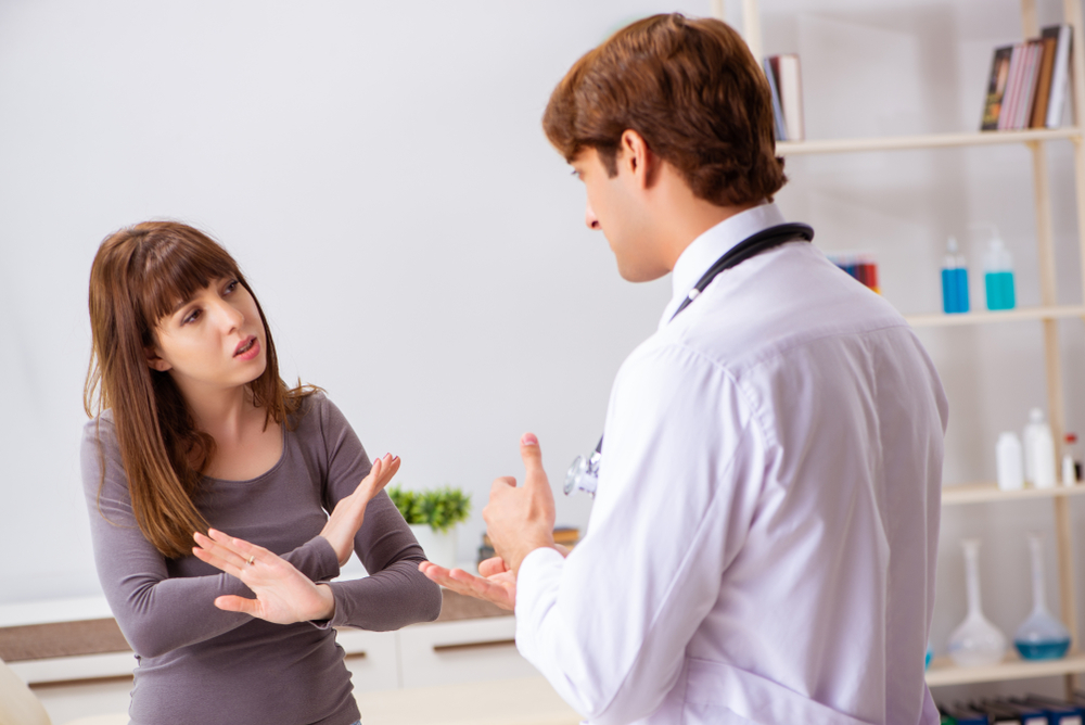 woman-and-doctor-Speech-Impairment