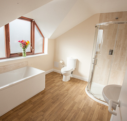 banbury lodge bathroom view