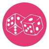 Gambling tile button