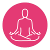 Meditation button