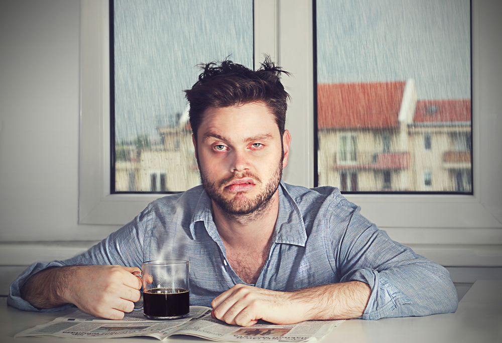 Man depressed after drinking