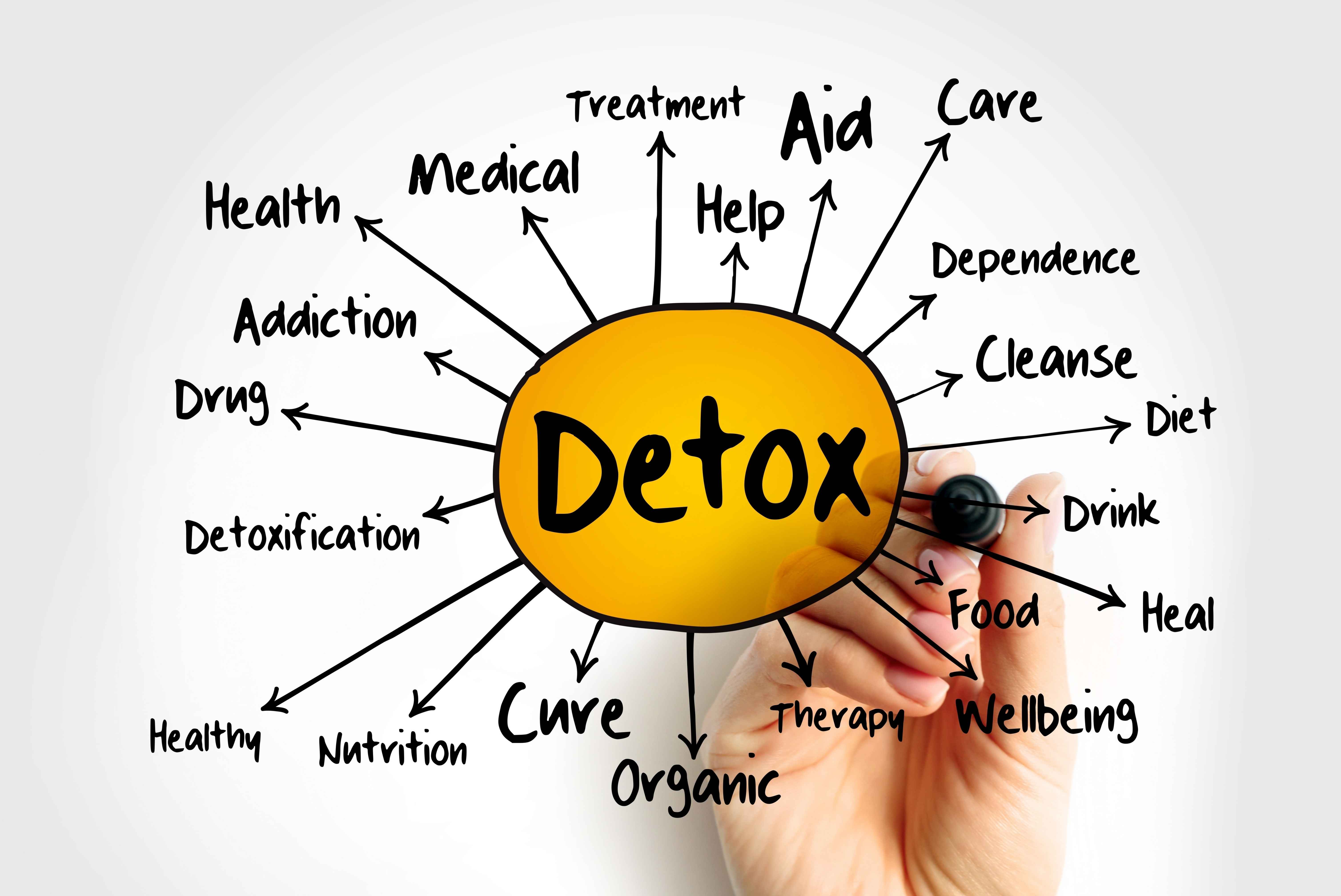 Detox - nutrition and hydration