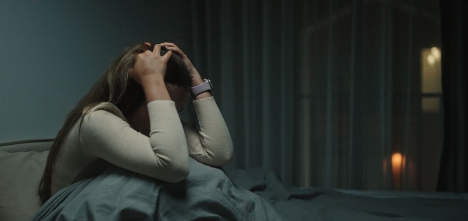 woman suffring from Anxiety
