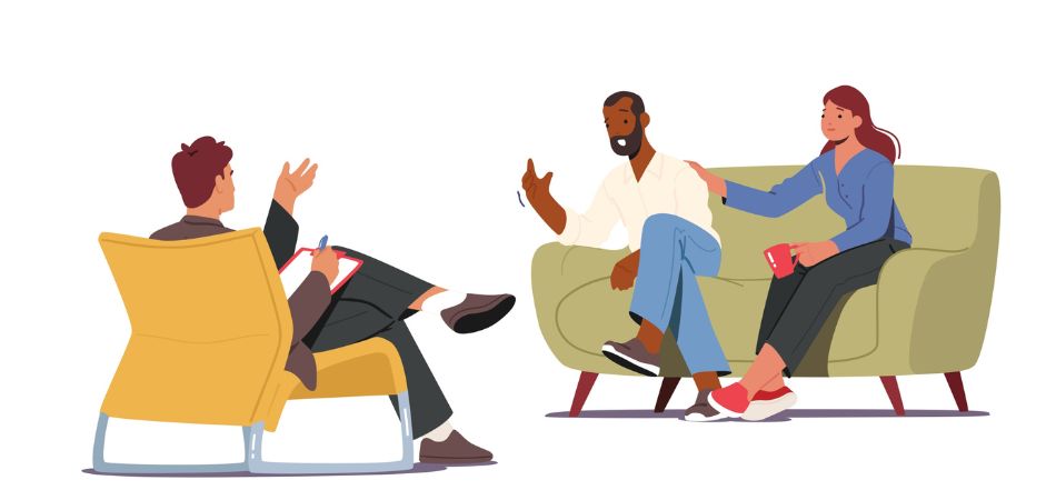 addiction rehab therapy session