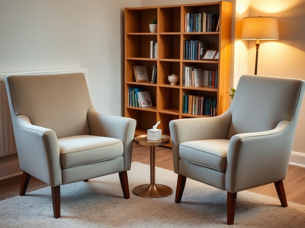 One-to-one counselling room