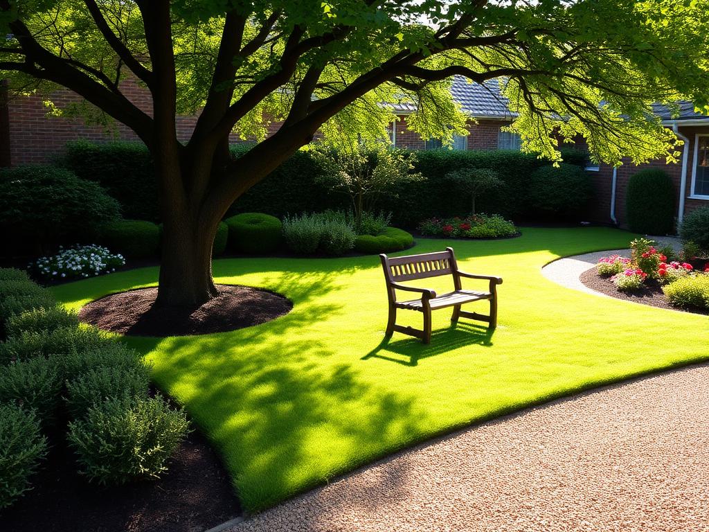 Landscaped gardens