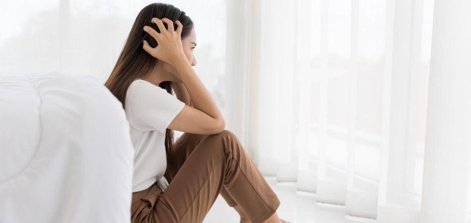 GBL addiction woman with anxiety