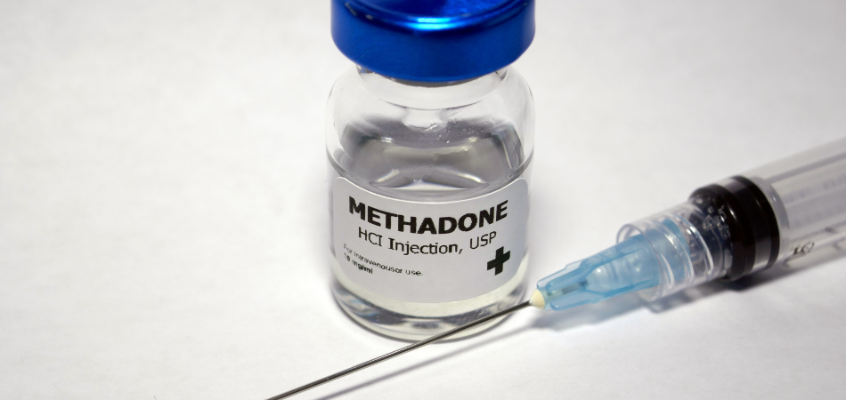 Methadone addiction needle
