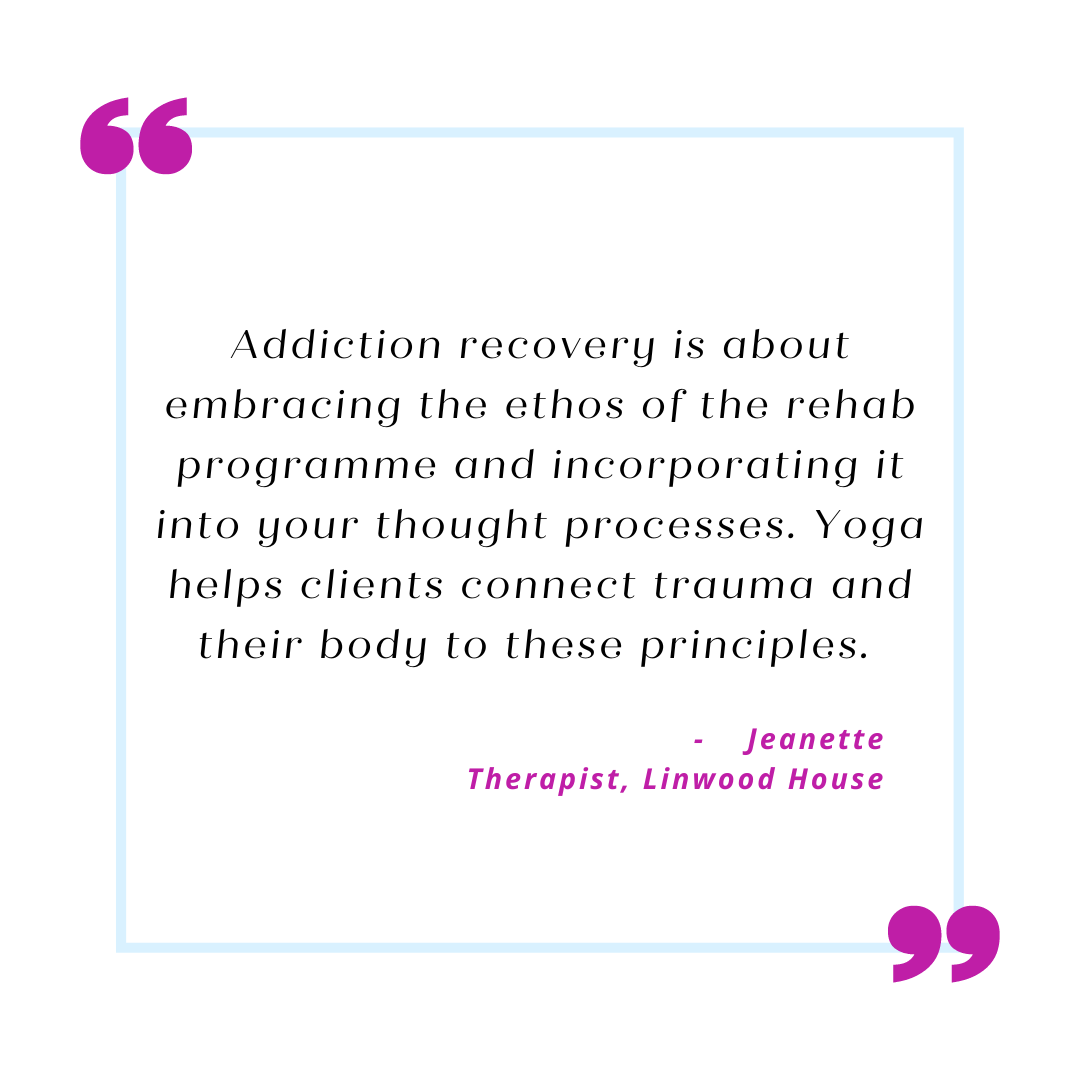 Yoga therapy for addiction