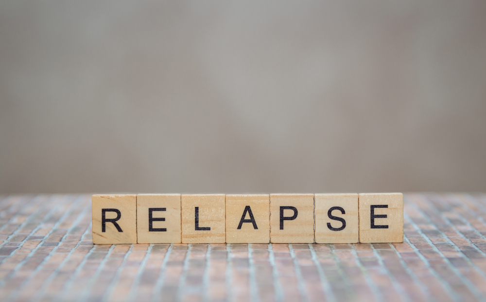 Relapse text as image