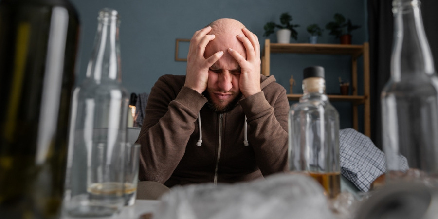 Long-term effects of alcohol addiction on the body