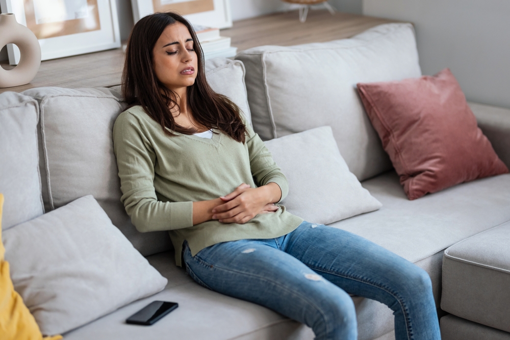 woman-in-Stomach-pain