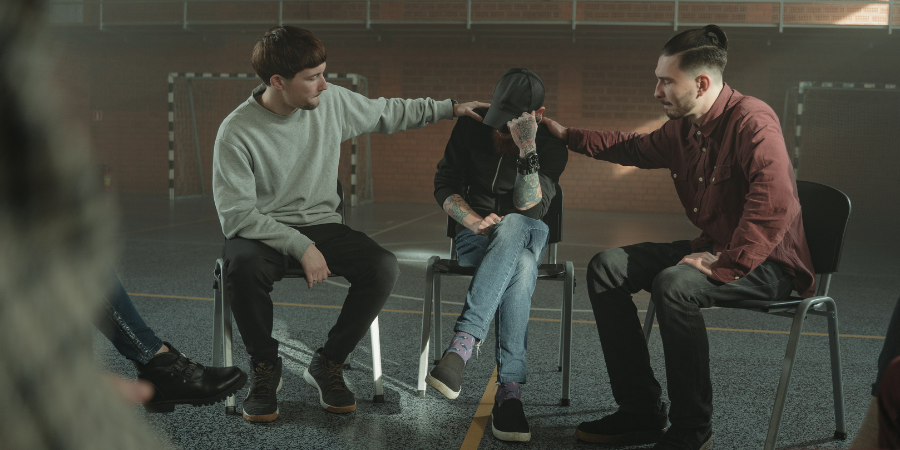 addiction intervention meeting