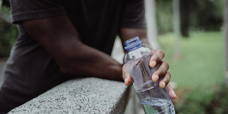 Meth-Detox-Dehydrated-Man-With-Water