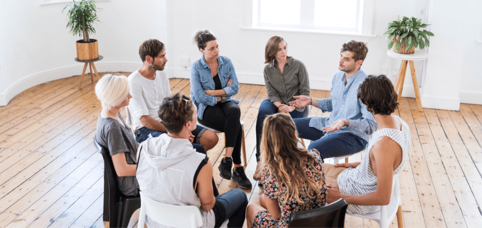 Rehab in Haywards Heath group therapy