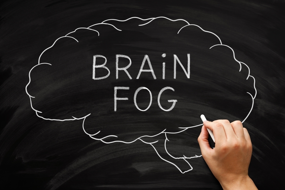 brain fog image text