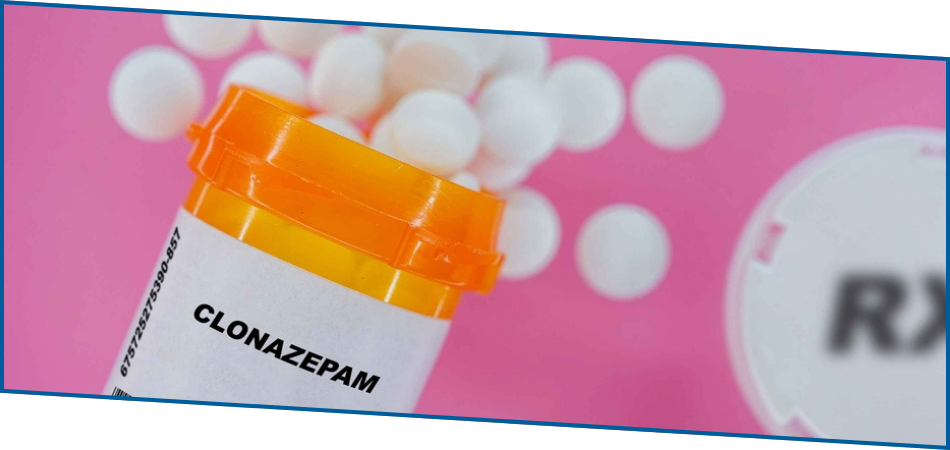 High amount of clonazepam
