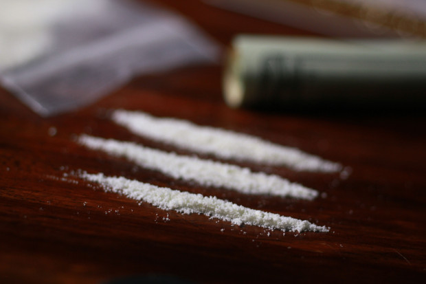 Lines of cocaine