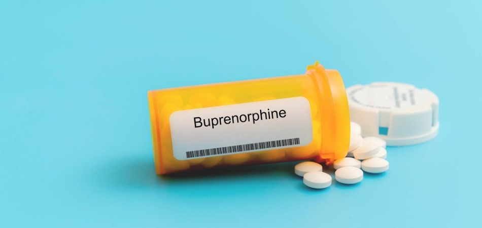 Buprenorphine pills in box