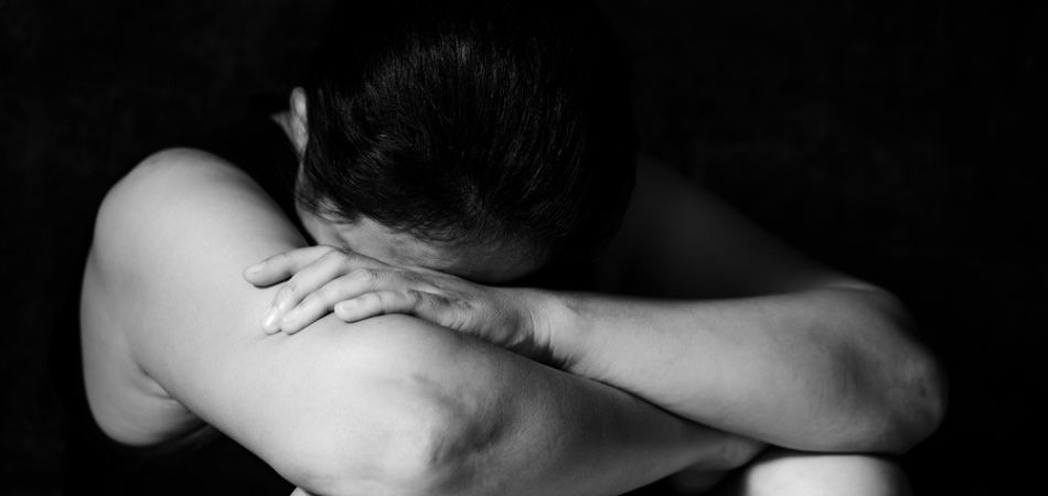 depresswd woman suffring sex addiction