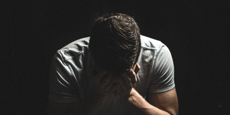 Benzodiazepine Addiction Man Experiencing Depression