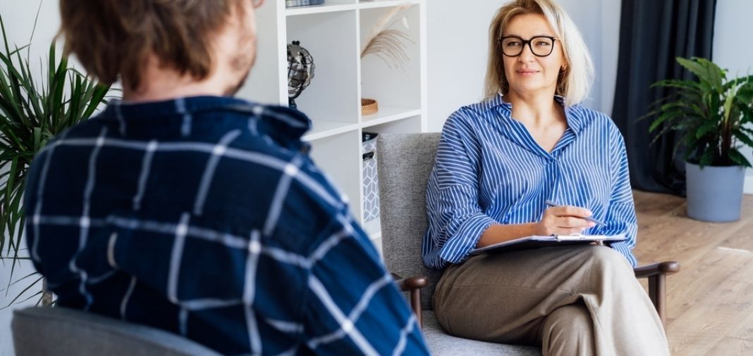 professional Psychotherapy session