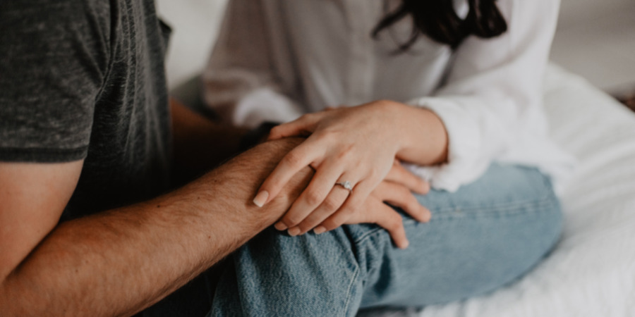 Rehab Supportive Hand Holding