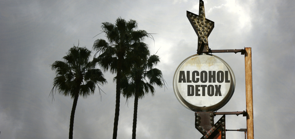 Alcohol detox signpost 