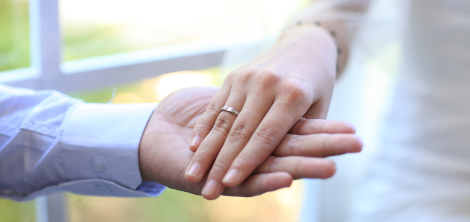 Caring hands during ecstasy detox