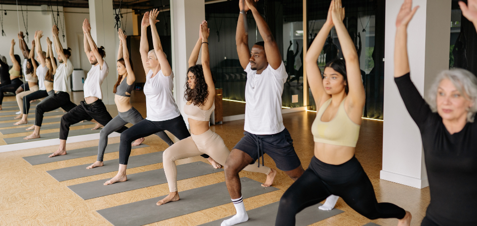 Yoga class