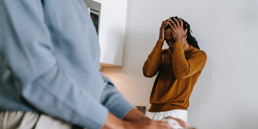 Fentanyl-Addiction-Argument-At-Home