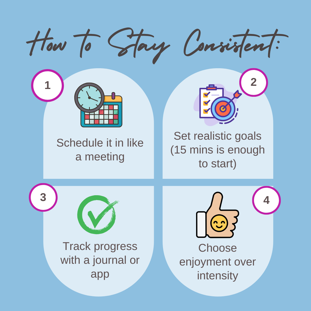 How to stay consistent