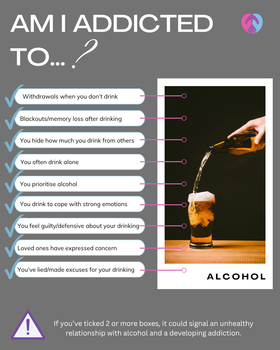 Signs of Alcohol Addiction