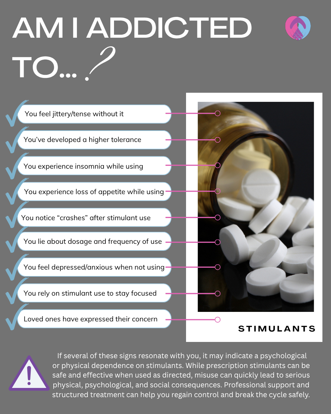Stimulant addiction symptoms